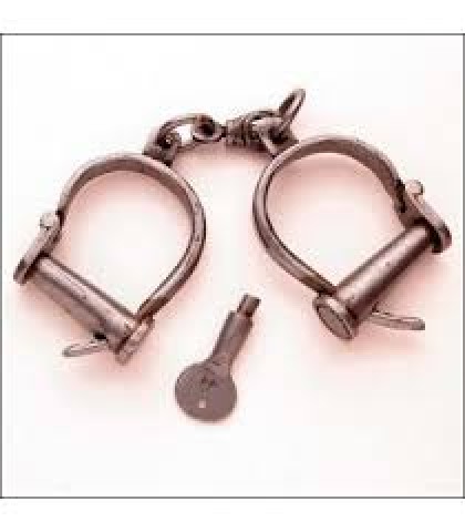 IRON HANDCUFFS